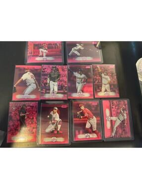 Topps Stadium Club Baseball Cards Lot - Mookie Betts, Chipper Jones, and More